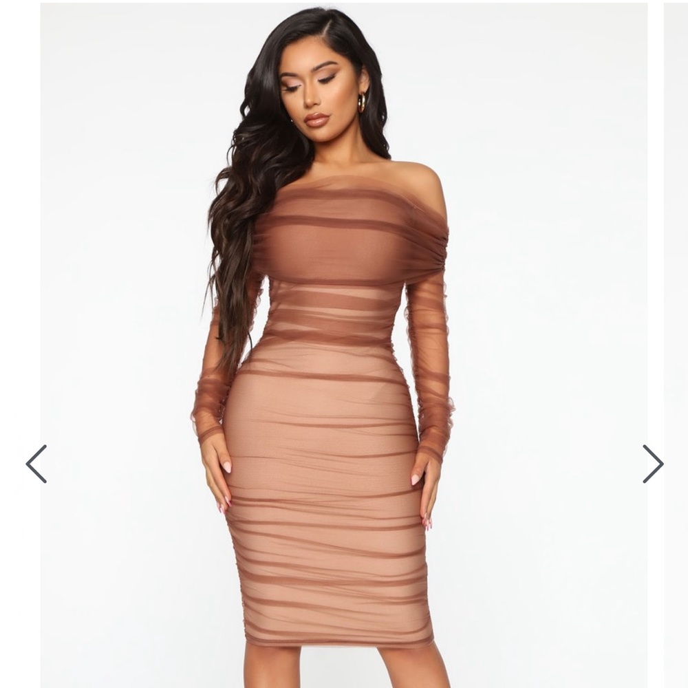 Dress- Taupe